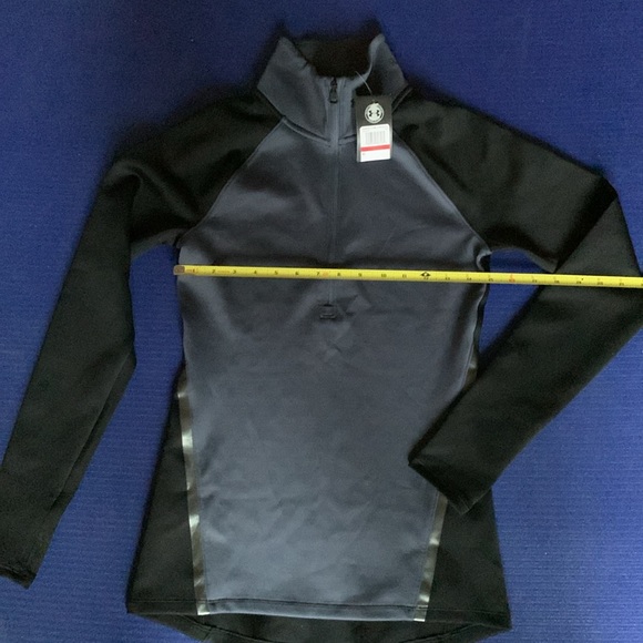 NWT Under Armour XS Coldgear Half Zip Running Top - Picture 2 of 7